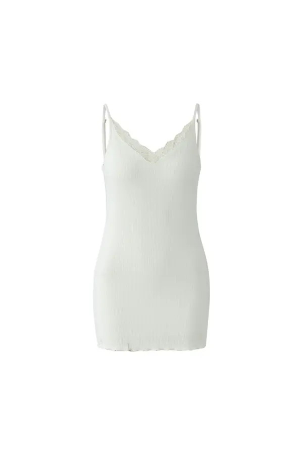 Slim Fit V-neck Lace Top