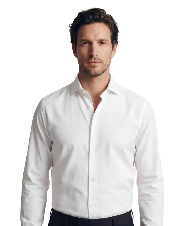 Classic Business Cotton Piqué Shirt