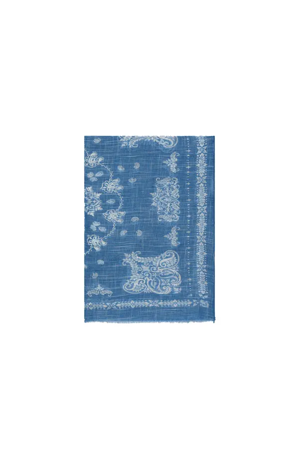 Paisley Print Lightweight Scarf