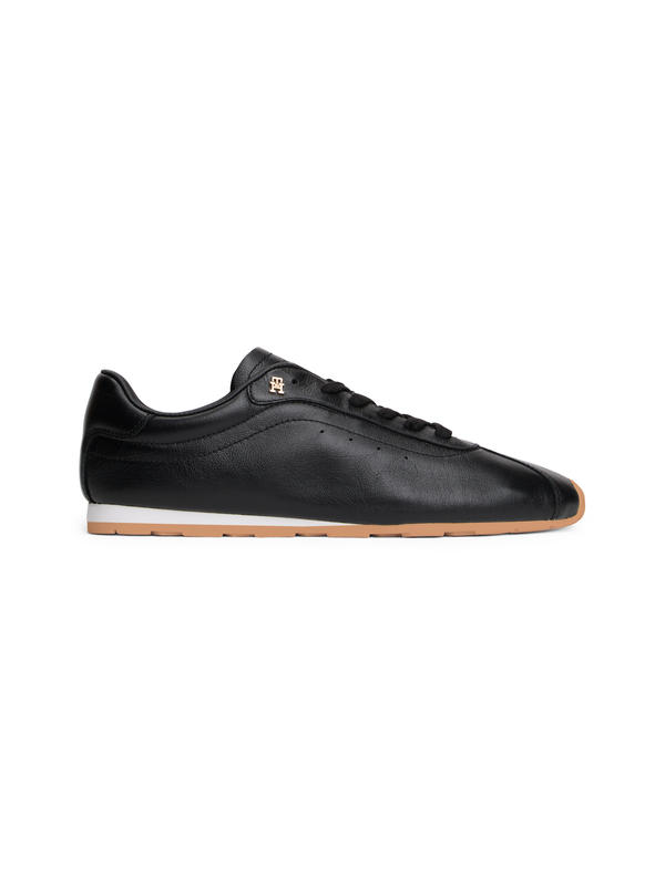 TH Monogram Low-Profile Leather Sneakers Image