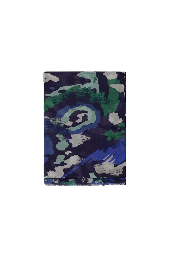 Leyline Abstract Graphic Scarf