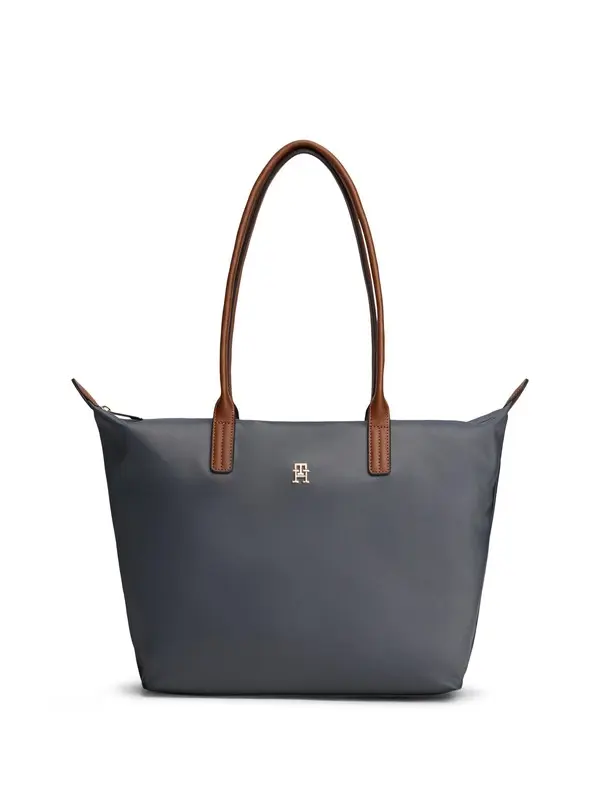 Polished TH Monogram Tote Bag