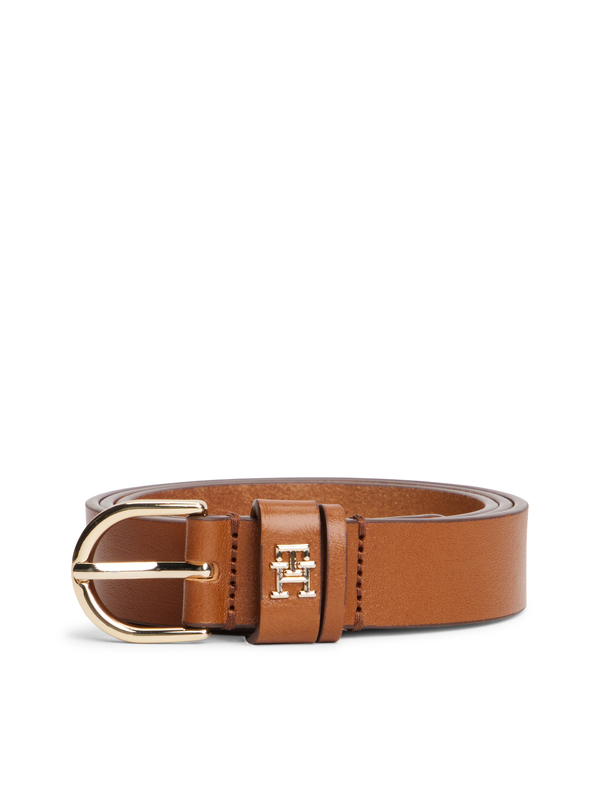 Essential TH Monogram Leather Belt Image