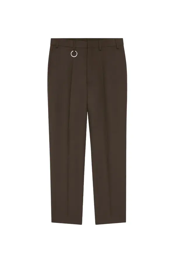Classic Fit Medium Rise Suit Trousers