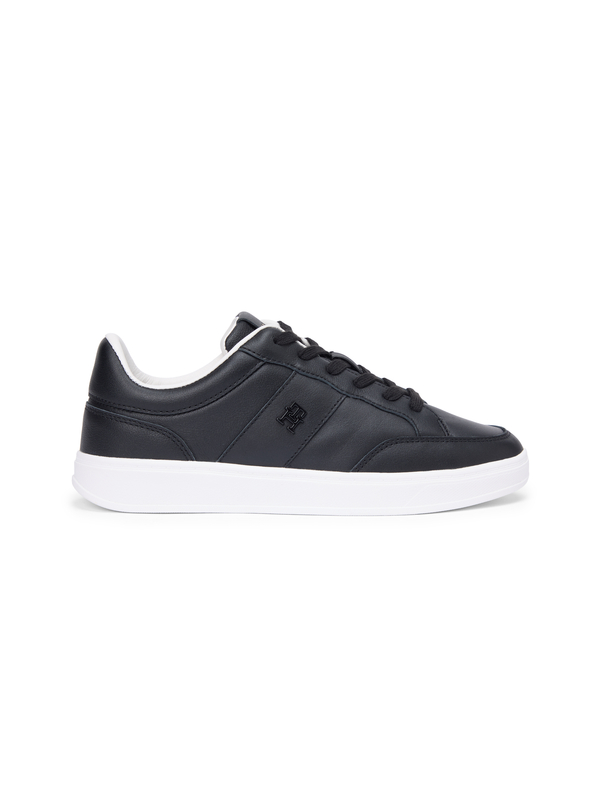 TH Monogram Leather Court Trainers Image