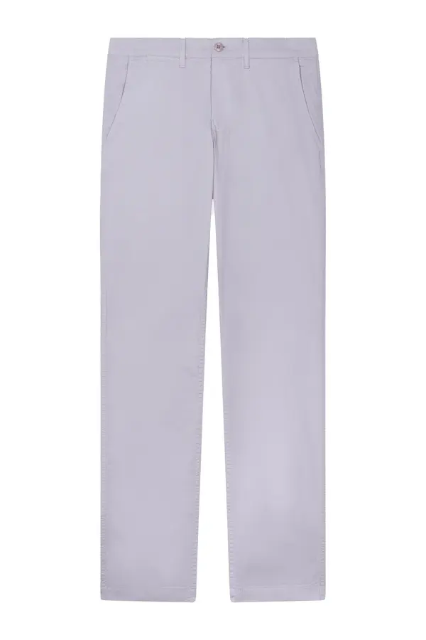 Stretch Cotton Regular-Fit Chino Trousers