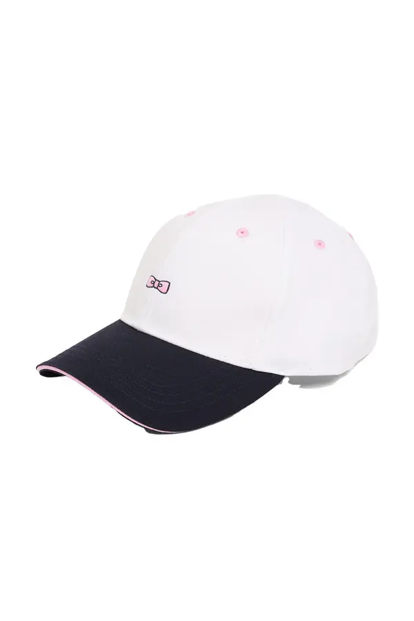 Two-Tone Cotton Twill Embroidered Cap