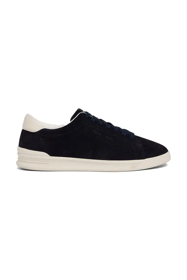 Suede Leather Lace Up Sneakers