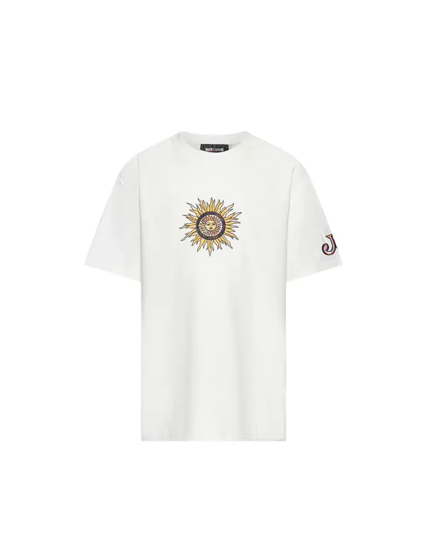 Sun & Graphic Logo T-Shirt