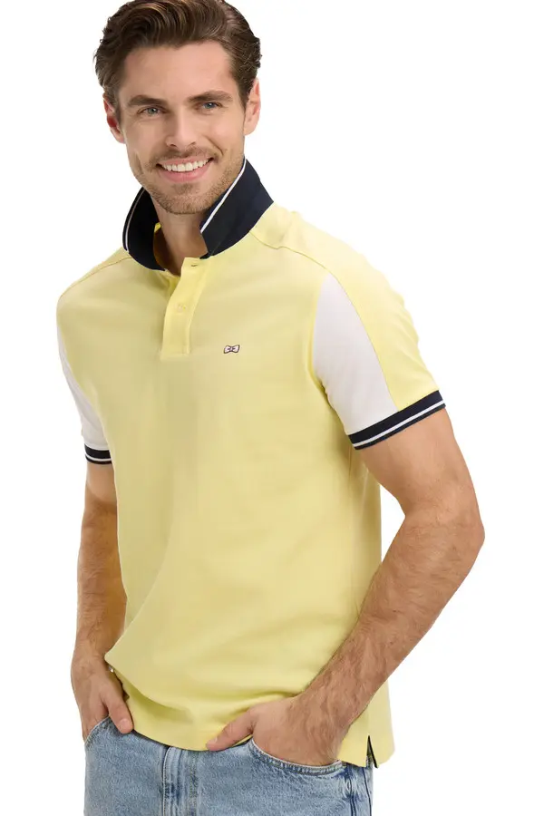 Regular Fit Embroidered Cotton Short-Sleeve Polo 