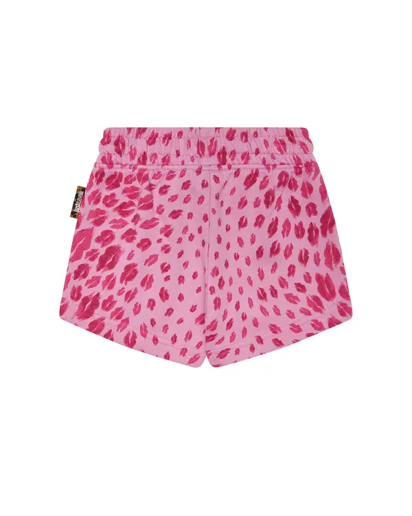 Kisses Prints Jersey Shorts