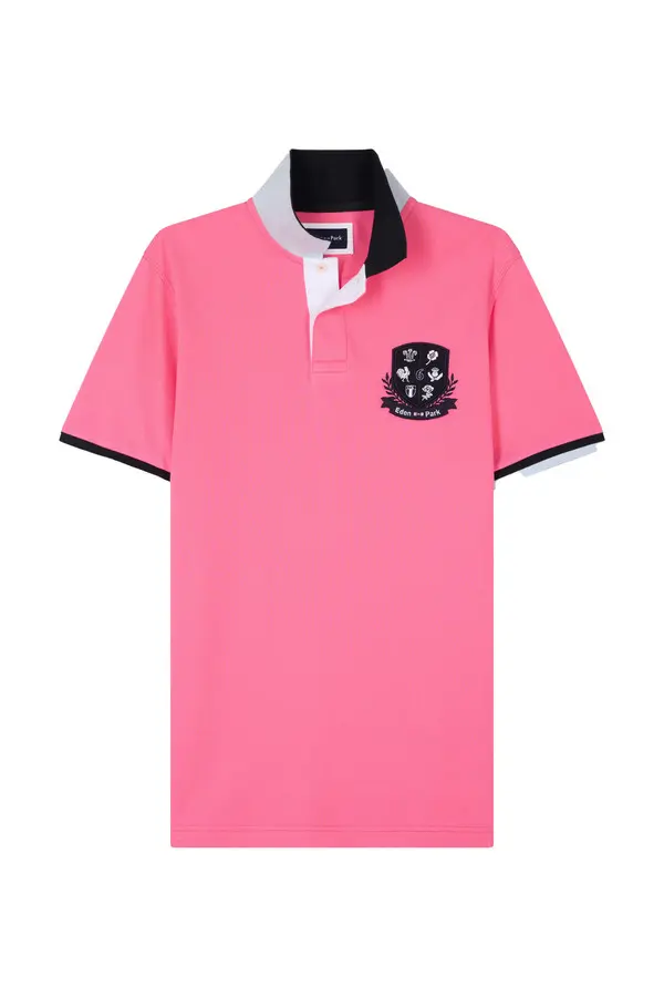 Cotton Piqué 6 Nations Short-Sleeve Polo