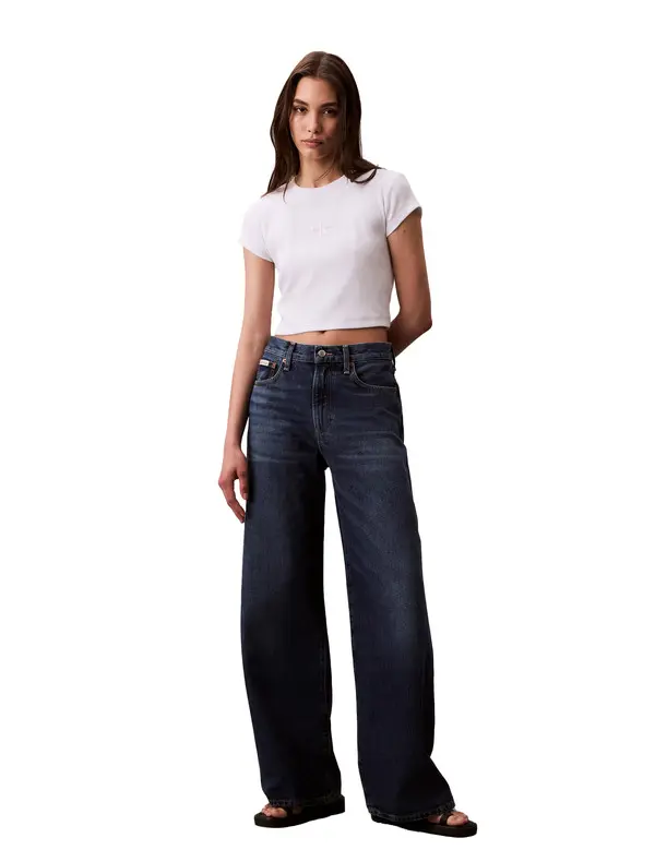 High Waist Wide Leg Jeans 