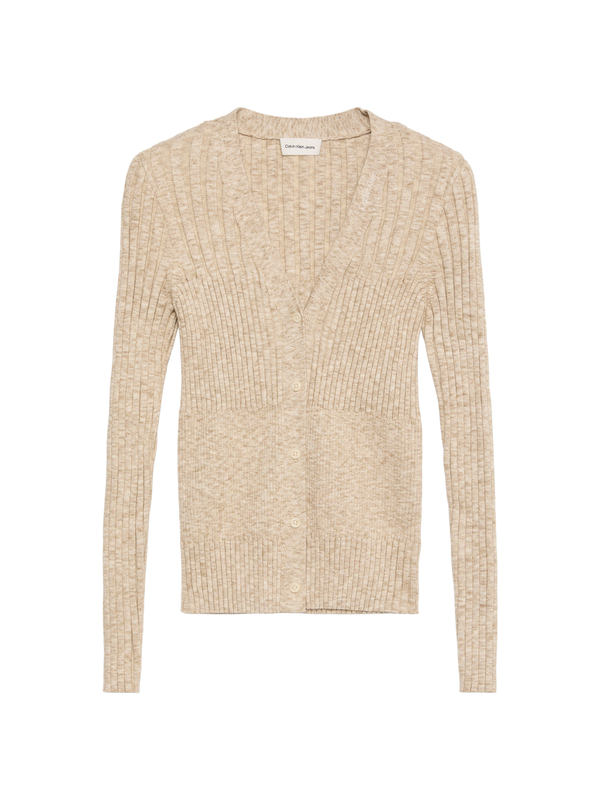 Cotton Mouline Rib Cardigan