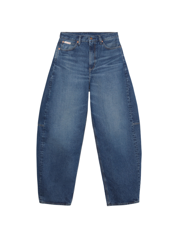 High Rise Barrel Jeans