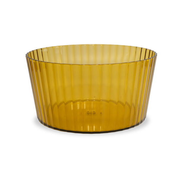 Acrylic Salad Bowl 32 L Capacity Amber