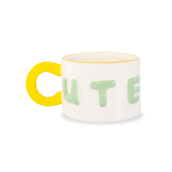 Stoneware Breakfast Mug 440 Ml Capacity Cute Image