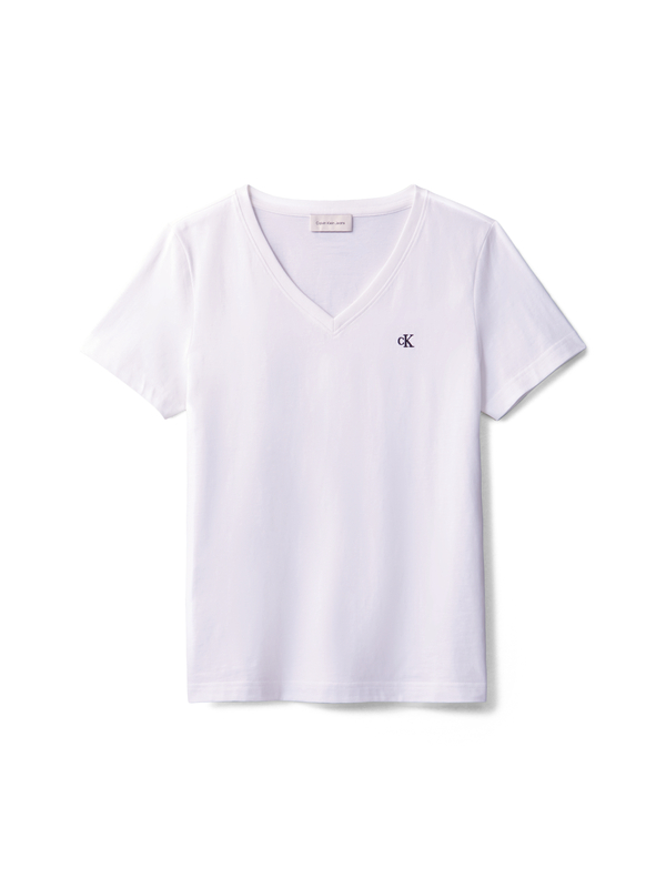 V-neck Cotton Short Sleeve T-shirt