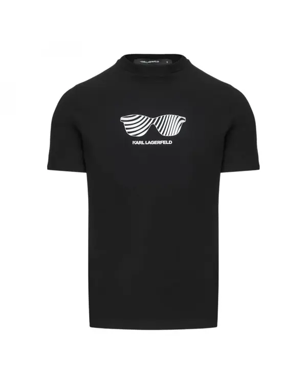 Stripe Sunglasses Graphic T-Shirt