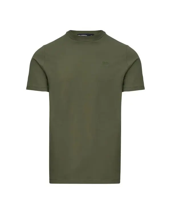 Crew-Neck Cotton Short Sleeve T-Shirt