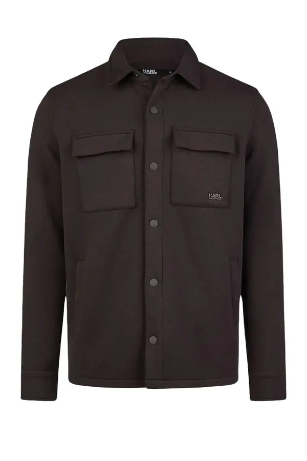 Utility Long-Sleeve Shirt with Flap Pockets