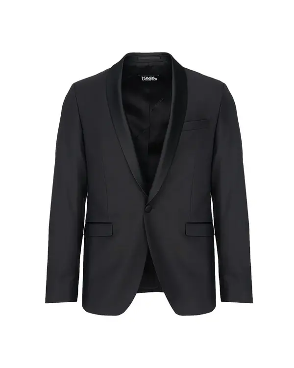 Regular Fit Wool Blend Blazer