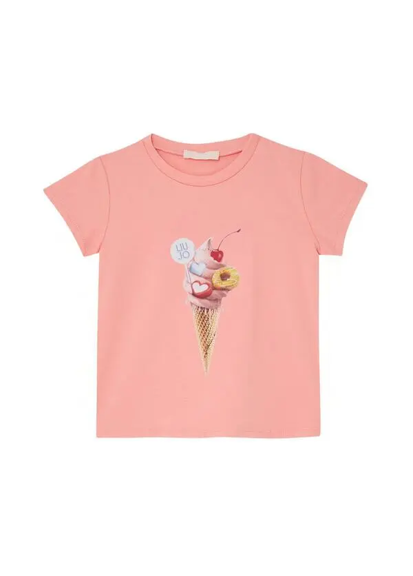 Ice Cream Cone Graphic T-Shirt