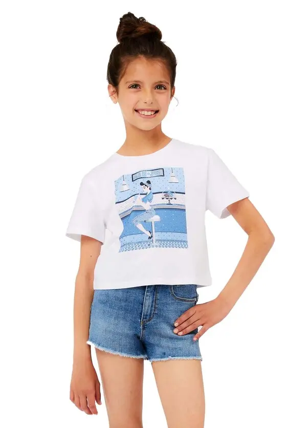 Short Sleeve Graphic Cotton Tshirt