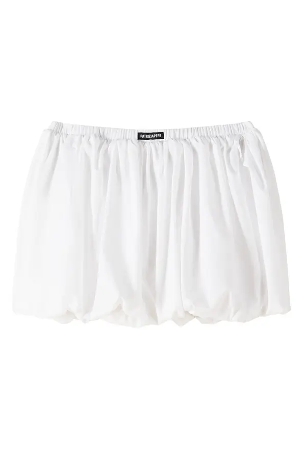 Voluminous Balloon Mini Skirt