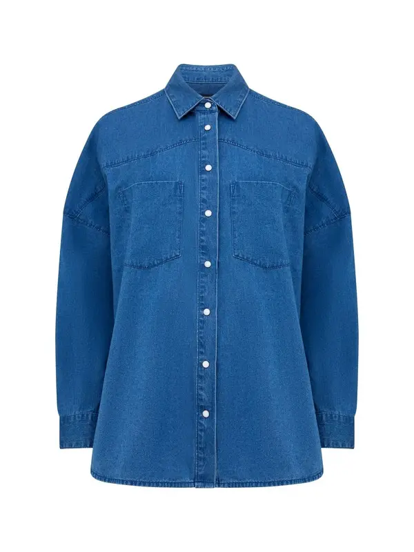 Long Sleeve Denim Shirt
