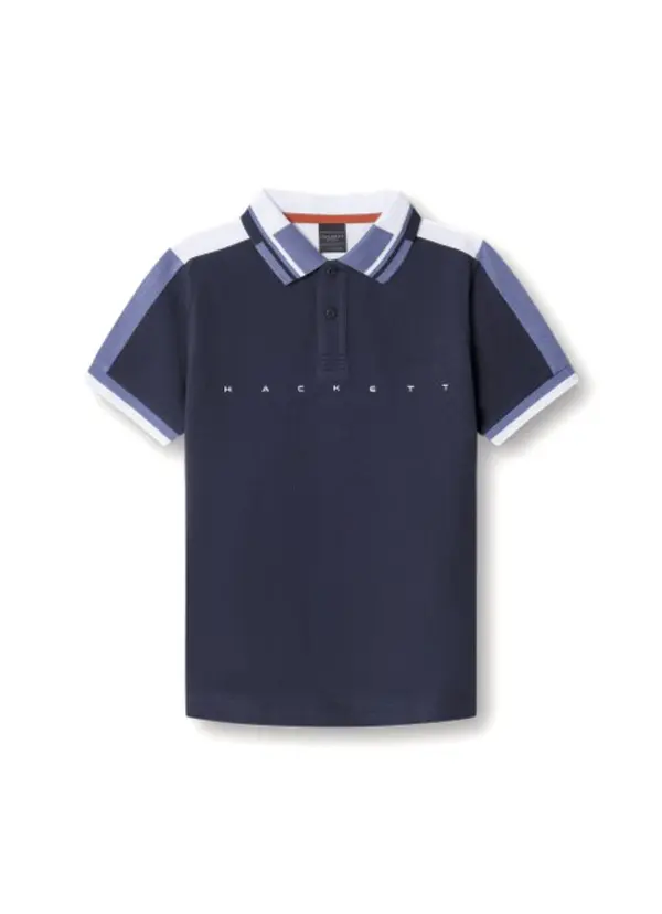 Short Sleeve Multicolor Polo