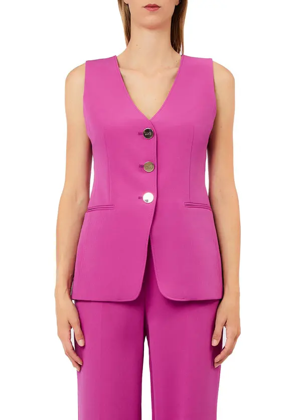 Regular-fit V-neck Waistcoat