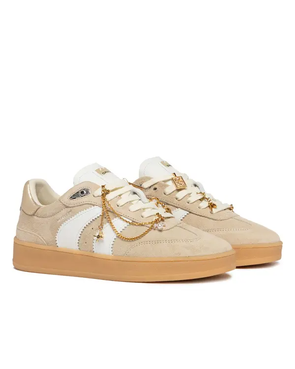 Wembley Royal Beige Sneakers