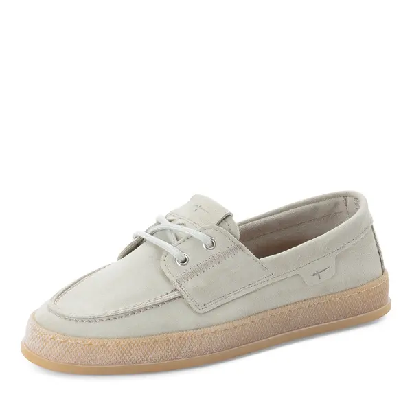 Suede Boat-Style Loafers