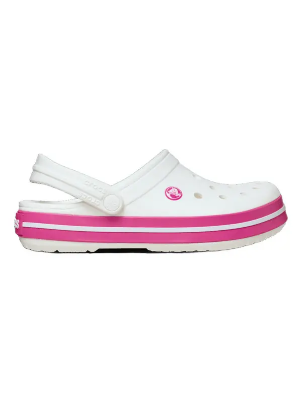 Toddler Crocband Clog White & Pink Crush