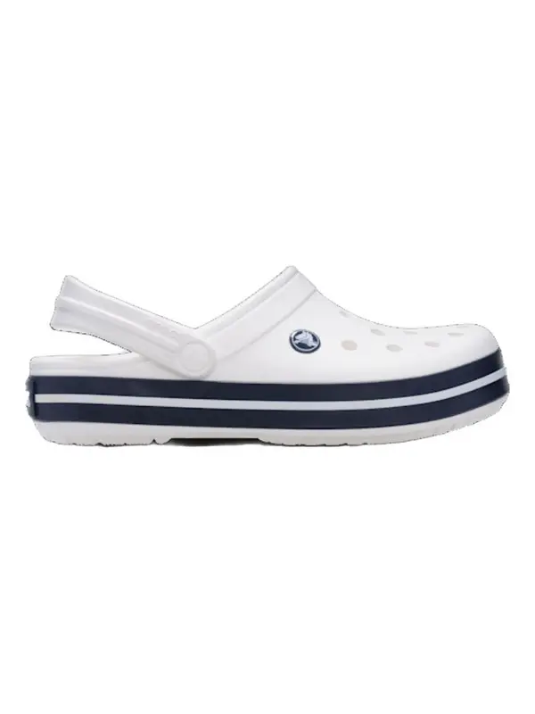 Kids Crocband Clog White & Navy