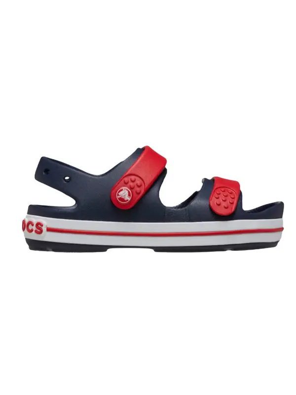 Toddler Crocband Cruiser Sandal Navy & Varsity Red