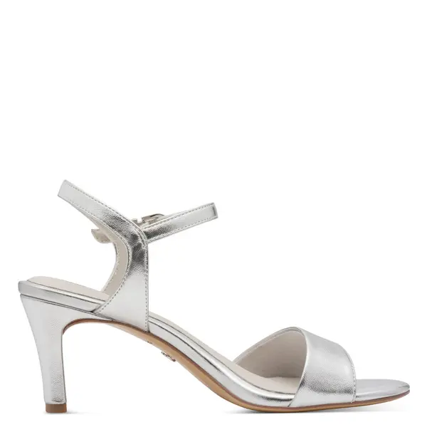 Ankle-Strap Heeled Sandals