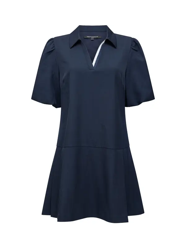 Suiting Pleated Mini Dress
