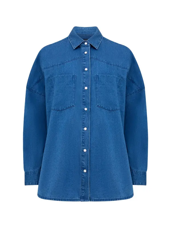 Long Sleeve Denim Shirt
