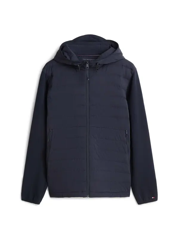 Hybrid Hooded Puffer Jacket Image