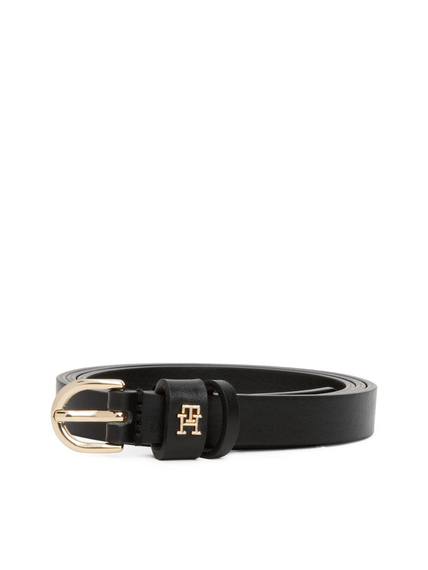 Essential TH Monogram Leather Belt 1.5