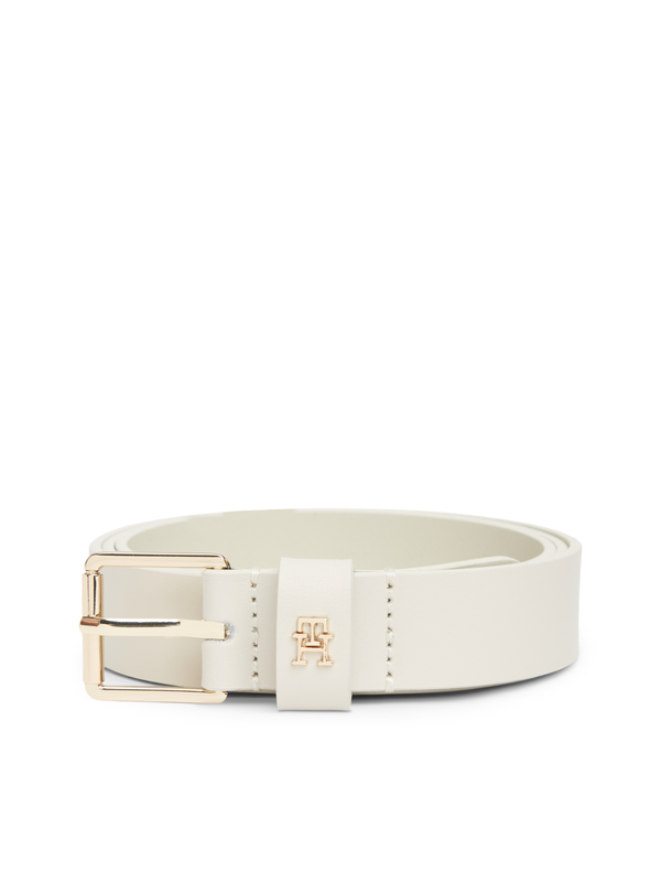 Essential TH Monogram Leather Belt 2.5