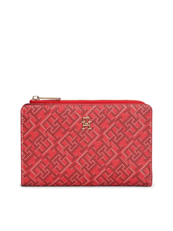 Monogram Bifold Zip Wallet