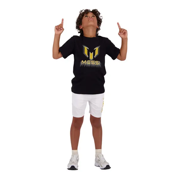 Lionel Messi Graphic Logo Short Sleeve T-Shirt