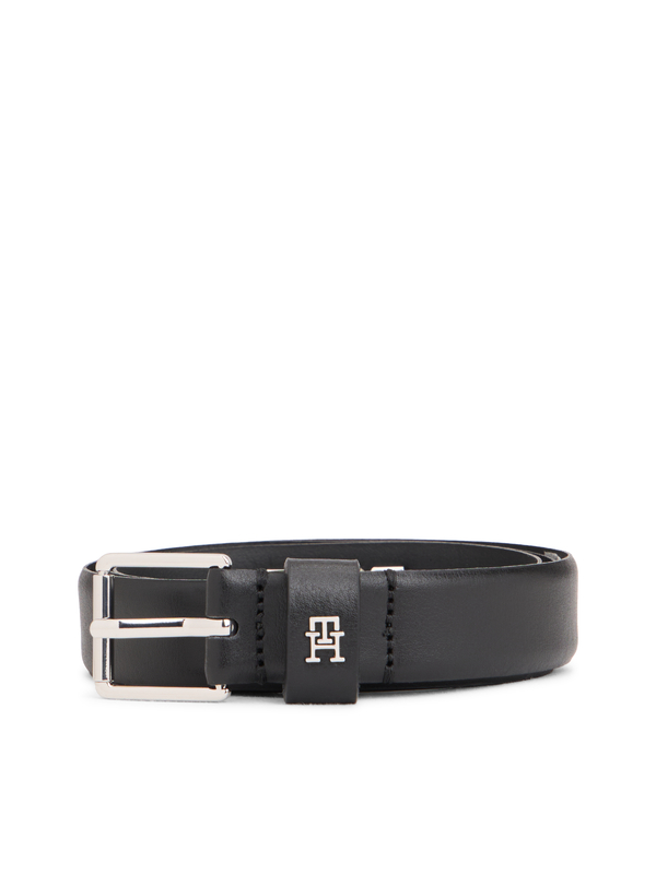 Classic Leather Belt with Monogram Hardware 2.5