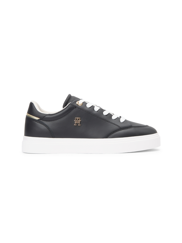 Leather TH Monogram Cupsole Trainers