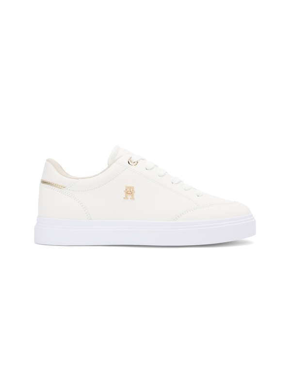 Leather TH Monogram Cupsole Trainers