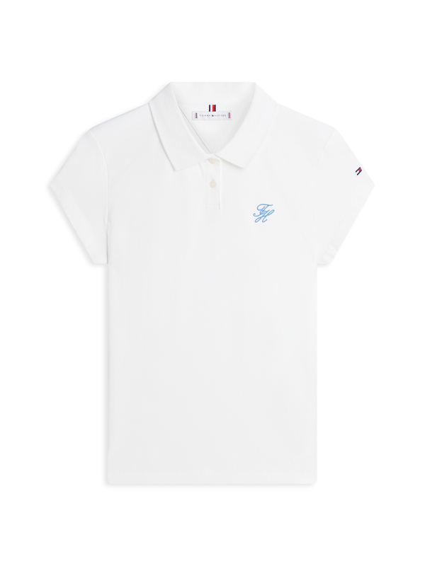 Slim Fit Polo Shirt with Embroidered Logo