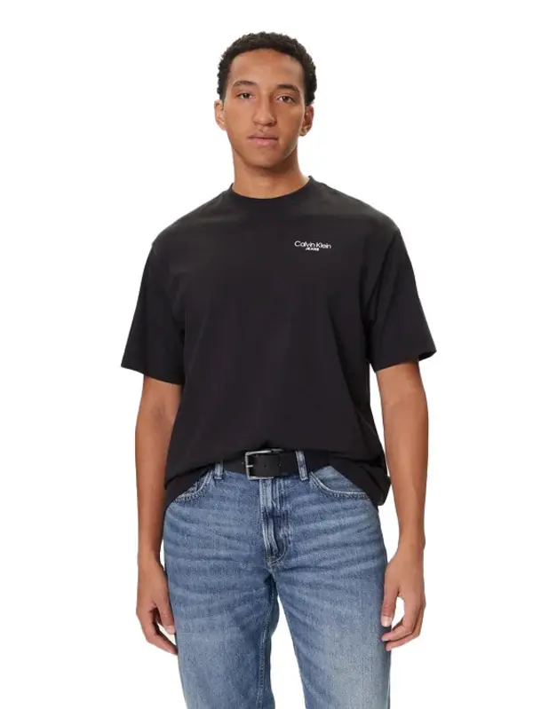 Double Logo Graphic Short Sleeve T-Shirt